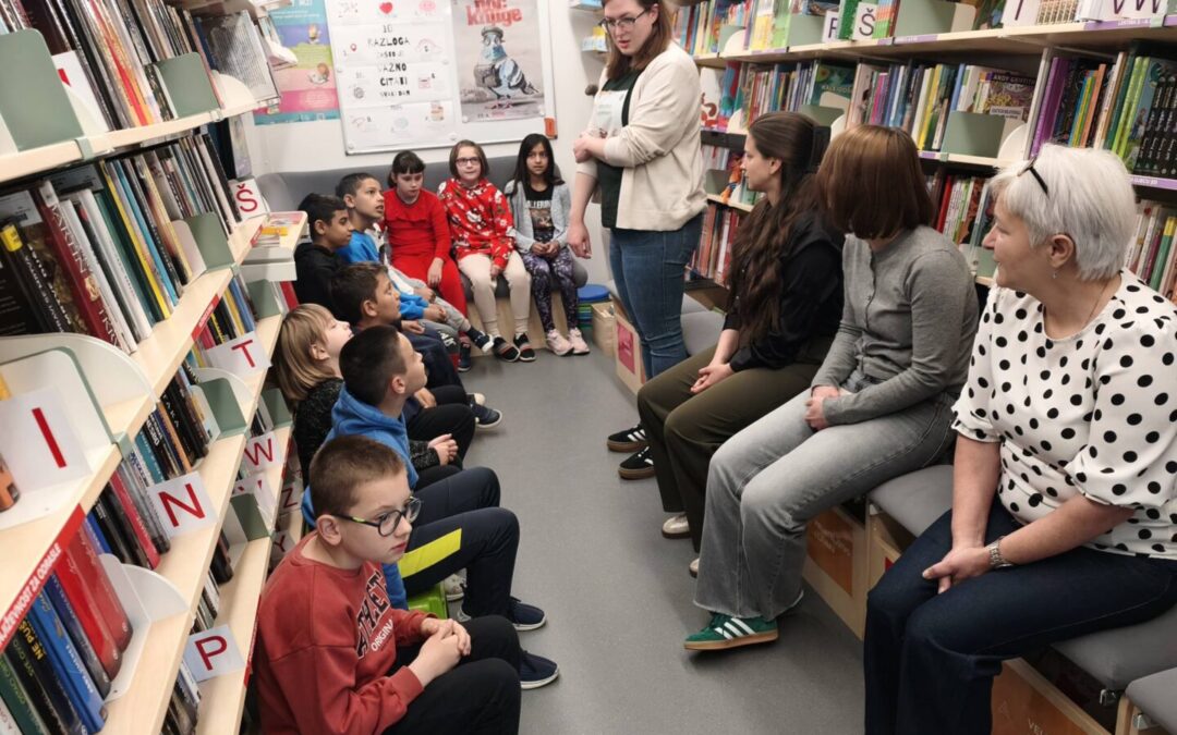 Bibliobus u našem Centru